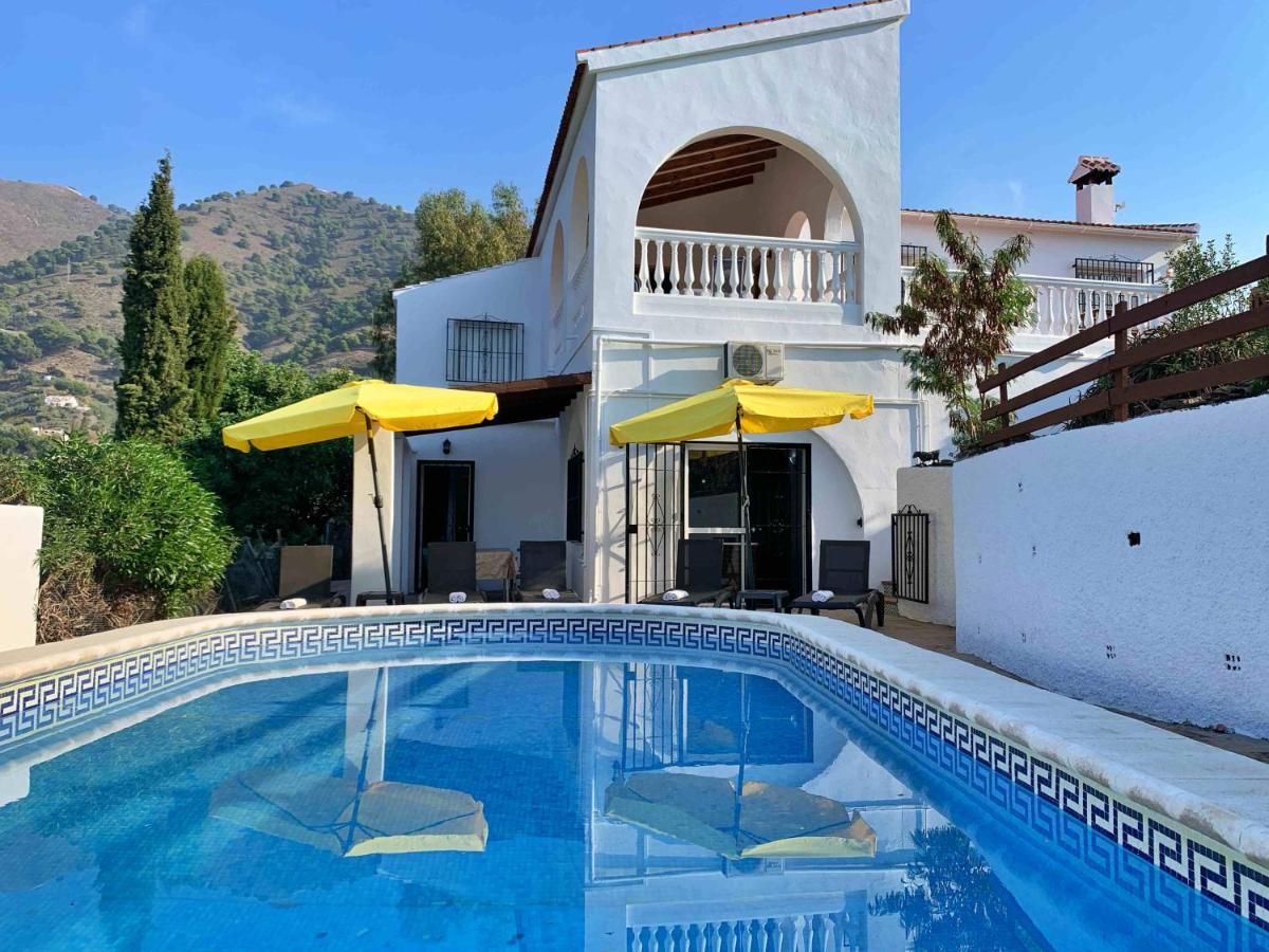 Villa Barbara Piscina Vallada Con Barbacoa By Andaraholidays Malaga Bagian luar foto
