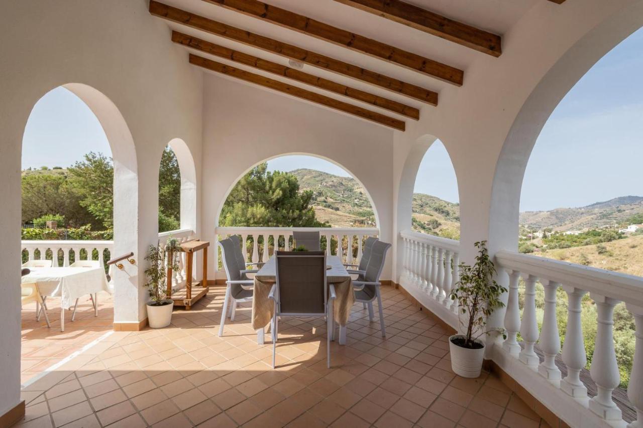 Villa Barbara Piscina Vallada Con Barbacoa By Andaraholidays Malaga Bagian luar foto
